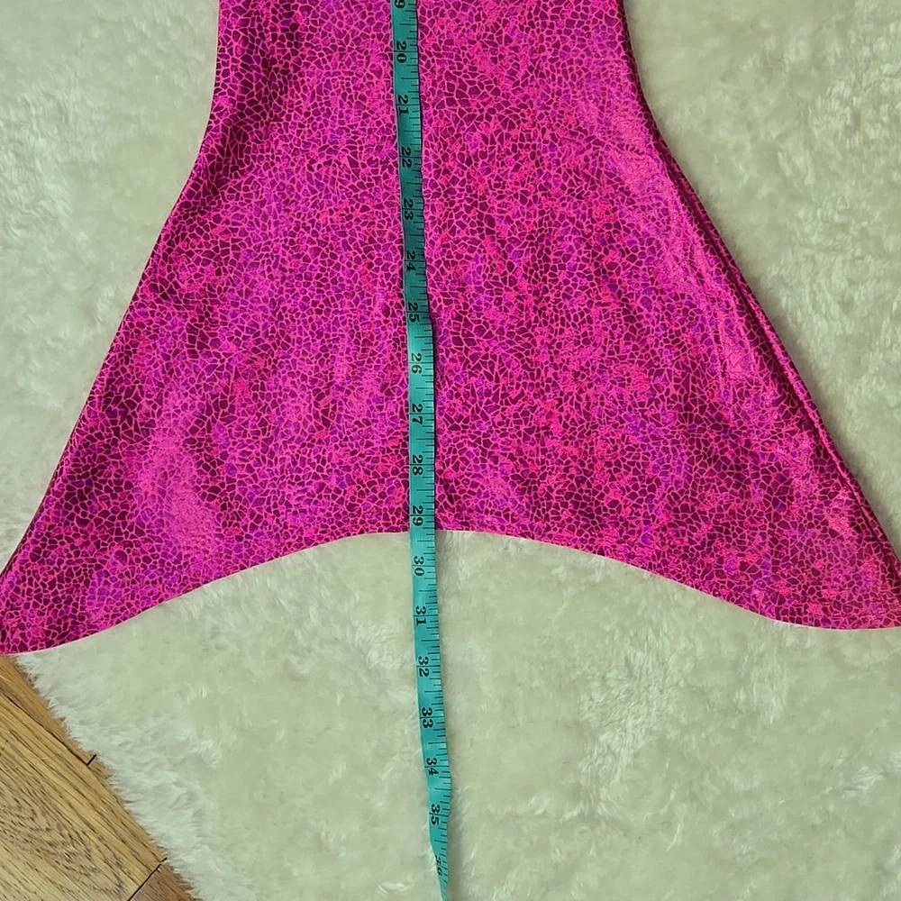 Hampton Mermaid Co. Pink Mermaid Tail, Girls 6, Great Condition